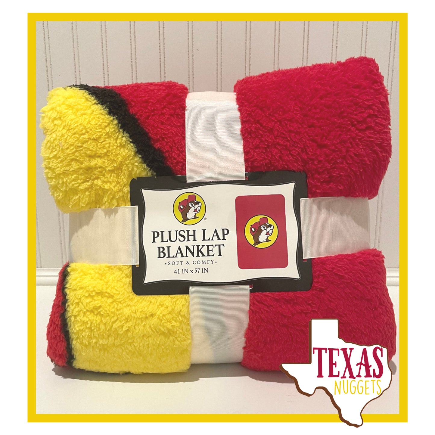 Buc-ee's Plush Lap Blanket