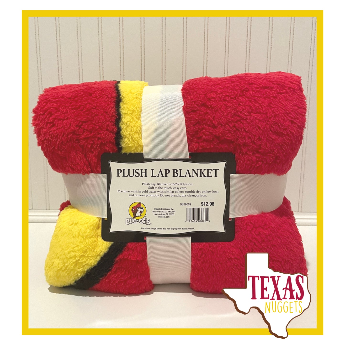 Buc-ee's Plush Lap Blanket
