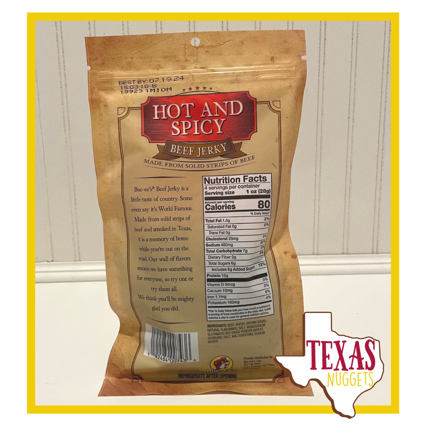 Buc-ee's Hot and Spicy Beef Jerky