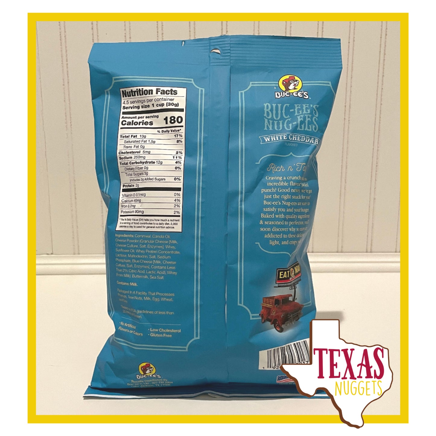 Buc-ee's Nug-ees White Cheddar