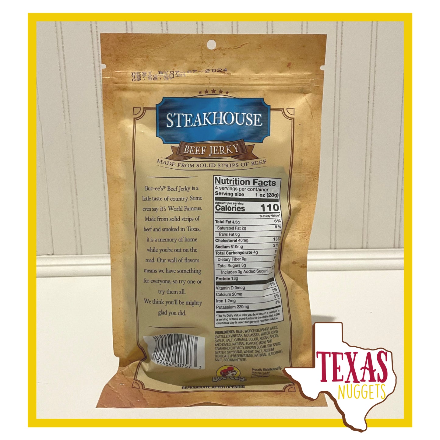 Buc-ee's Steakhouse Beef Jerky