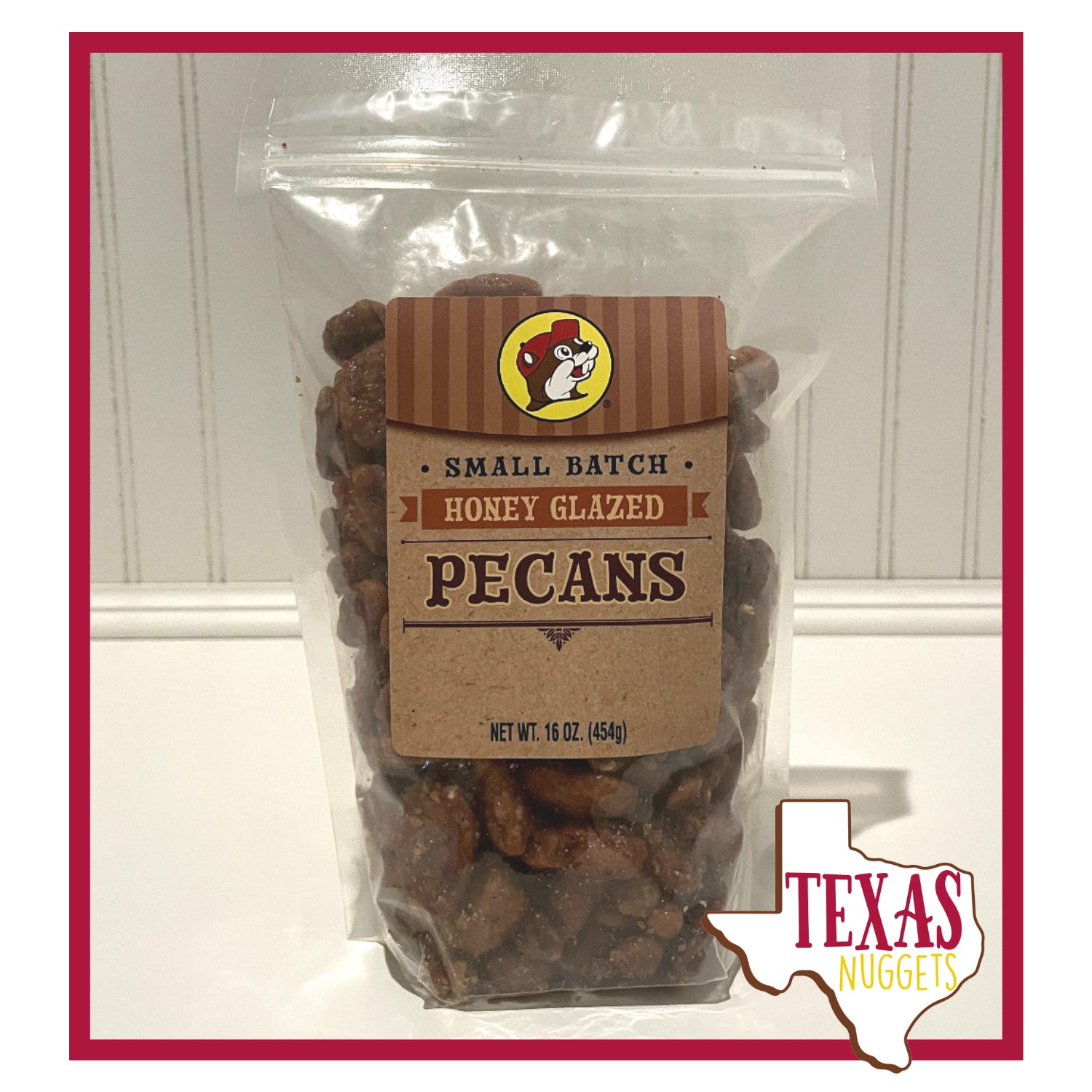 Buc-ee's Small Batch Honey Glazed Pecans – Texas Nuggets