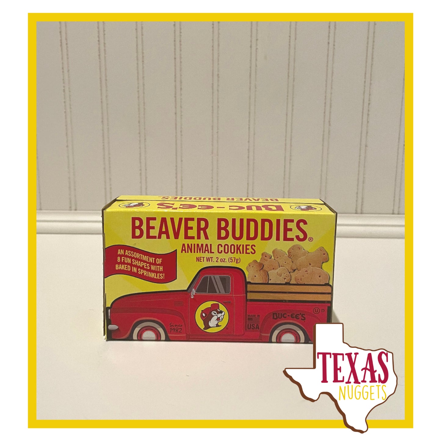 Buc-ee's Beaver Buddies Animal Cookies